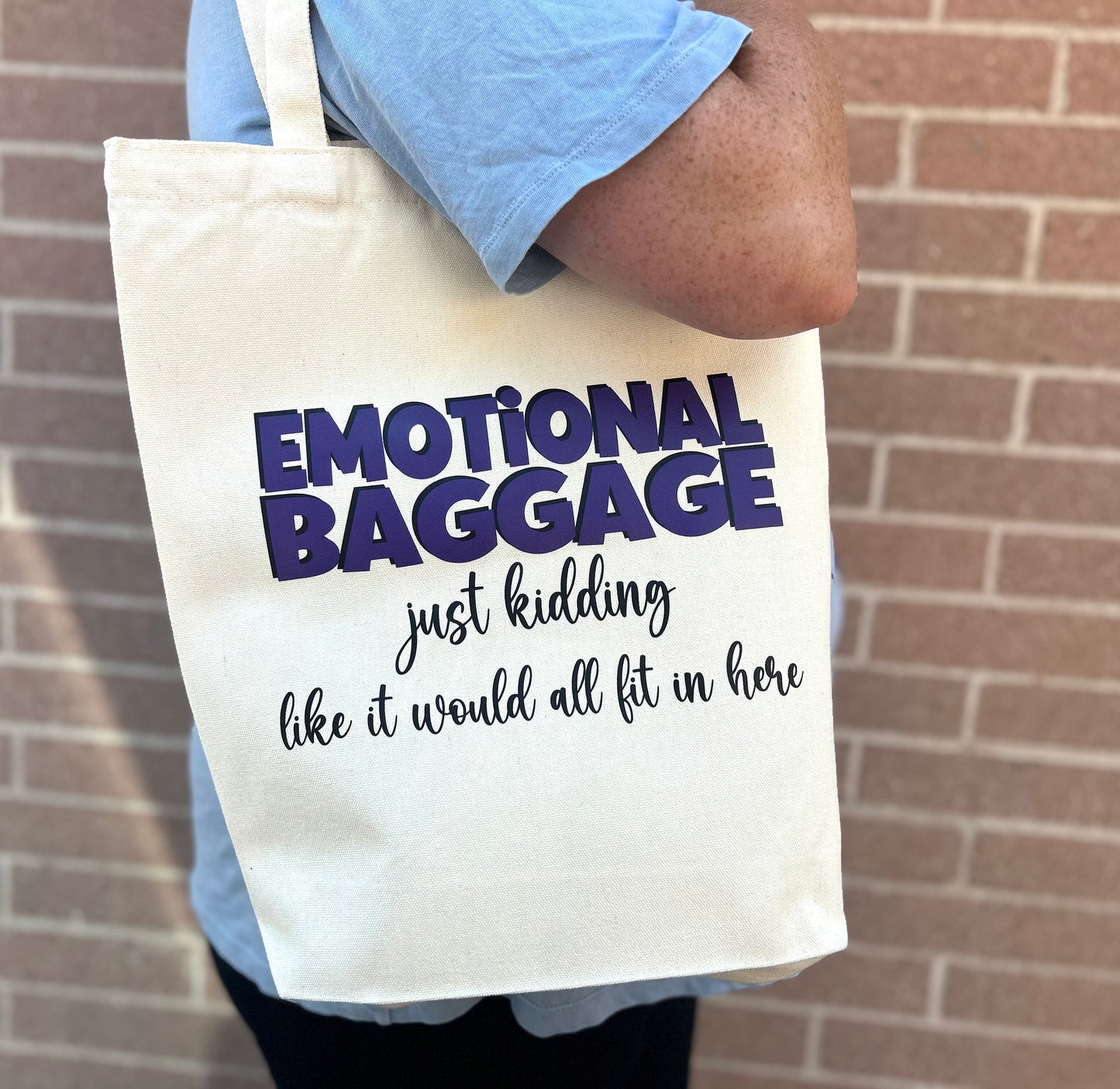 Emotional Baggage Tote Bag