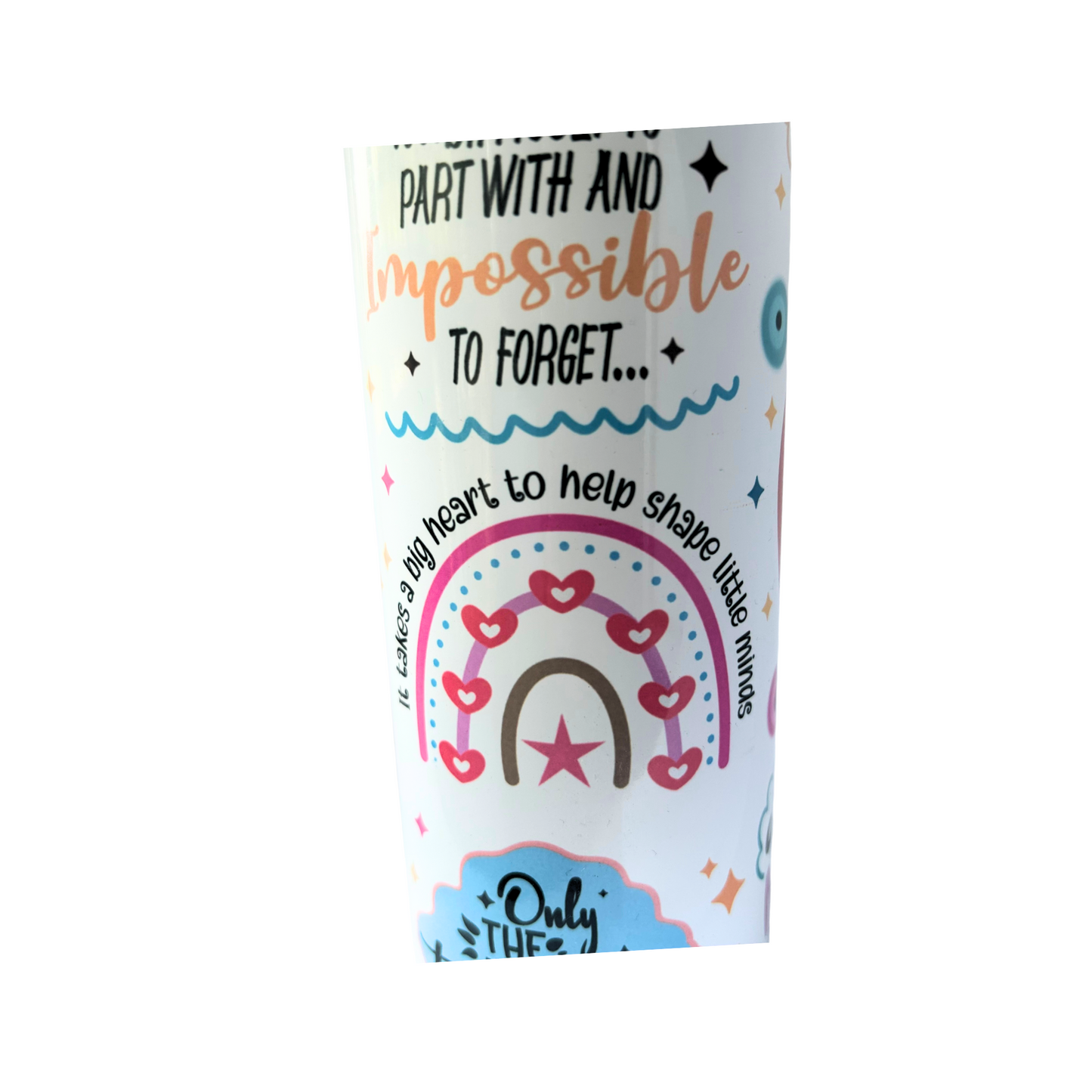 Teacher Fuel Tumbler | Inspiring & Fun Design for  Educators