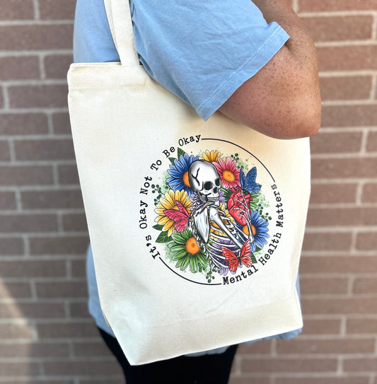 “Mental health Matters”Tote Bag