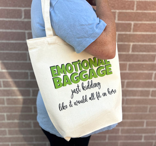 Emotional Baggage Tote Bag